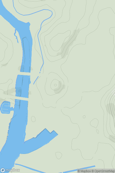 Thumbnail image for Warren hill [Neath to Chepstow] showing contour plot for surrounding peak